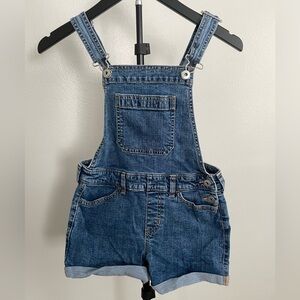 Abercrombie Kids Girls Denim Overalls size 9/10